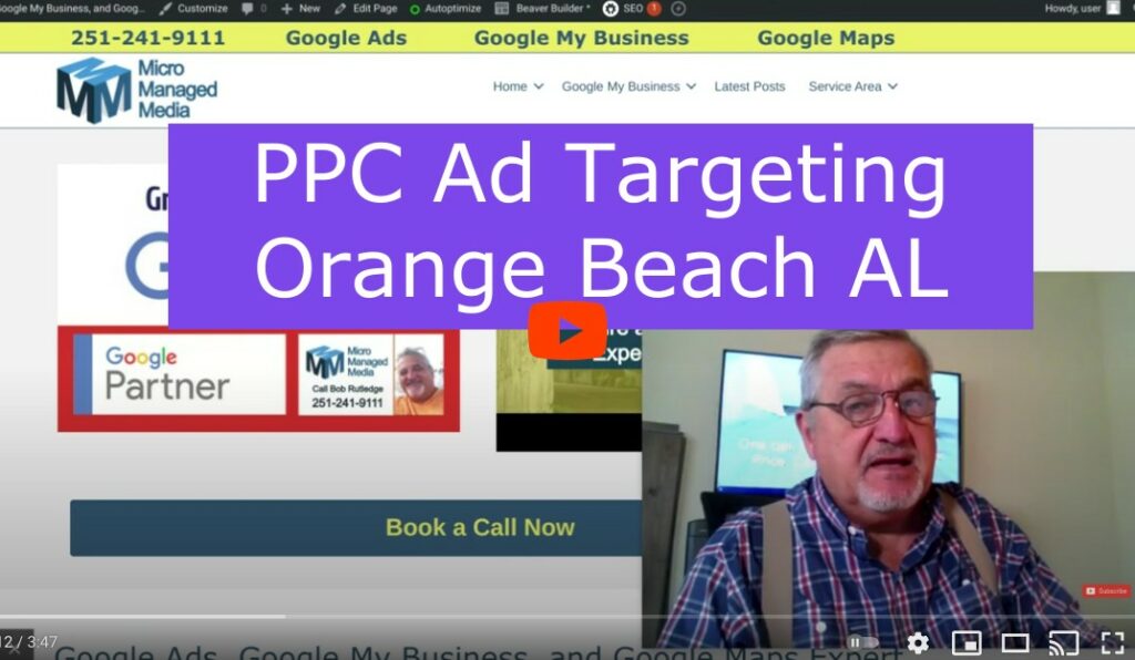 PPC Ads Orange Beach AL