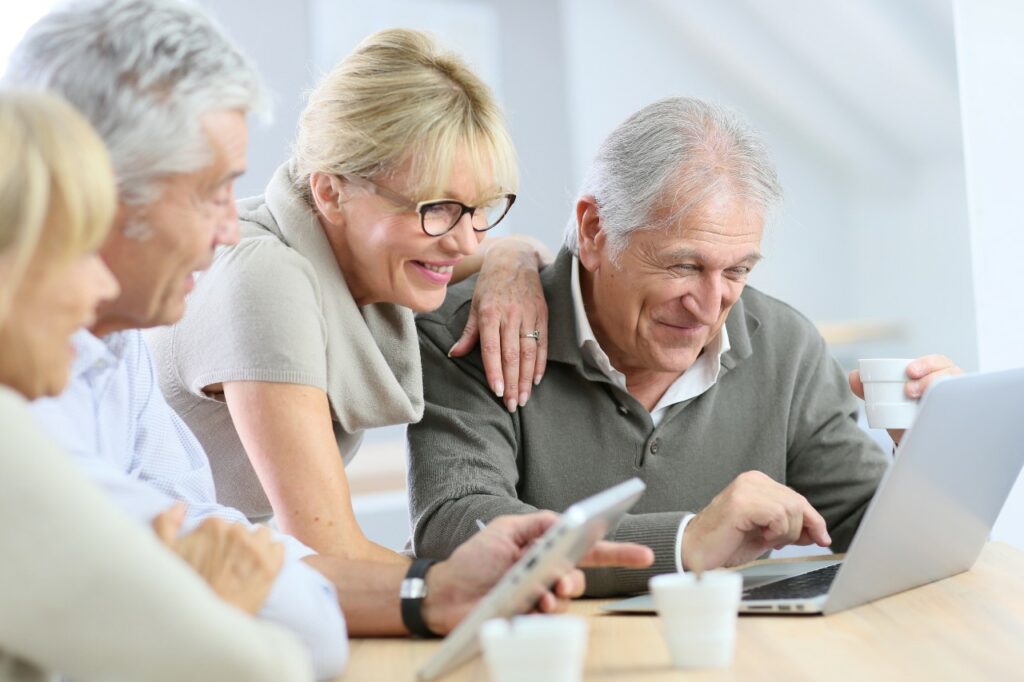 seniors in a digital world