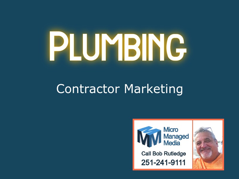 Plumbing Contractor Marketing Plumbing Contractor Marketing